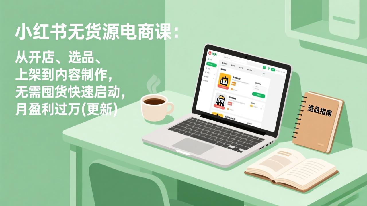 小红书无货源电商课(4月20更新-智云网