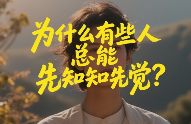 付费文章：为什么有些人总能先知先觉？-智云网