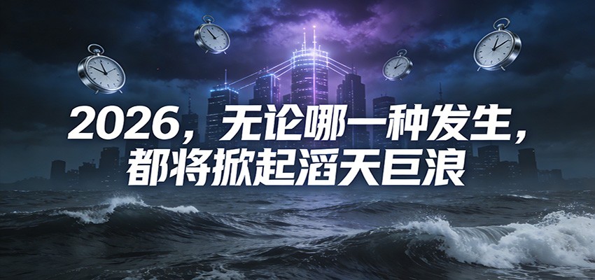公众号付费文章：2026，无论哪一种发生，都将掀起滔天巨浪-智云网