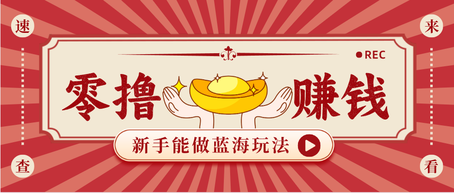 新手也能变现的蓝海玩法，一个人人能做的项目，需求量极大日入300+！-智云网