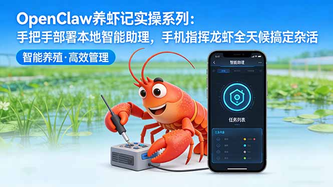 OpenClaw养虾记实操系列：手把手部署本地智能助理，手机指挥龙虾全天候搞定杂活-智云网