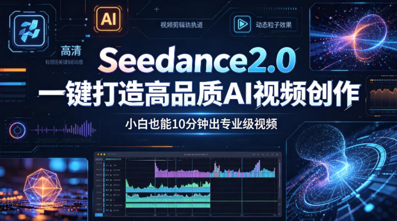 Seedance2.0一键打造高品质AI视频创作，小白也能10分钟出专业级视频-智云网