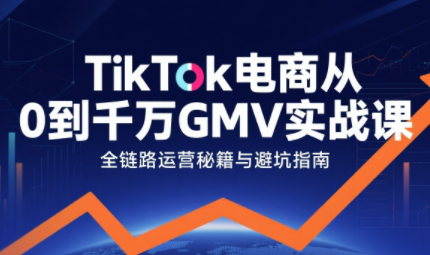 三千老师·TikTok电商从0到千万GMV实战课(更新)-智云网