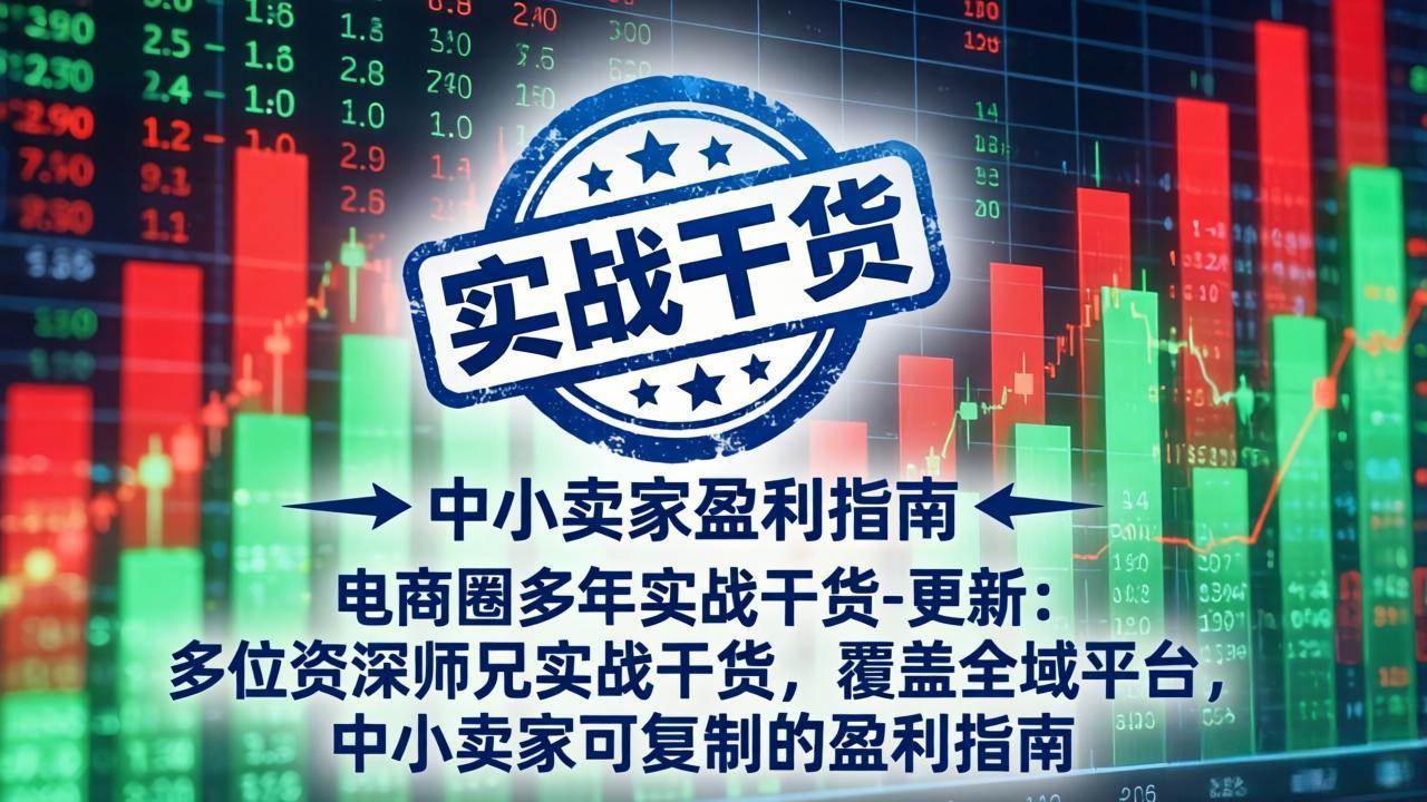 （18231期）电商圈多年实战干货-更新4月27：多位资深师兄实战干货/覆盖全域平台，中小卖家可复制的盈利指南-智云网