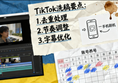 TikTok洗稿剪辑全流程课-智云网