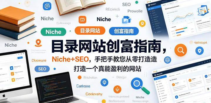 目录网站创富指南，Niche+SEO，手把手教您从零打造打造一个真能盈利的网站【原创双语字幕】-智云网