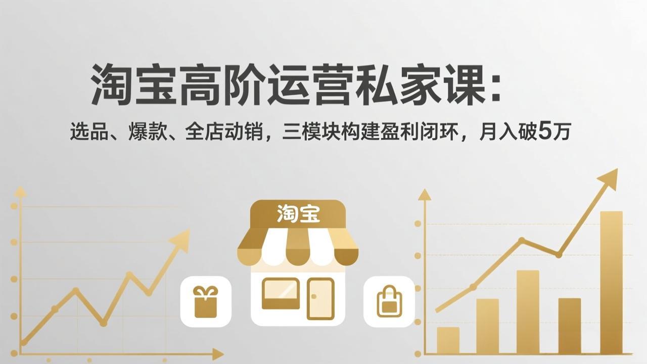 淘宝高阶运营私家课(更新26年4月-智云网