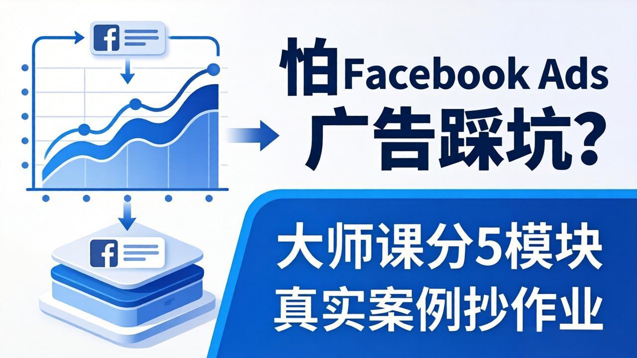 怕 Facebook Ads 广告踩坑？大师课分 5 模块教你做广告、搞扩量，还带真实案例抄作业！-智云网